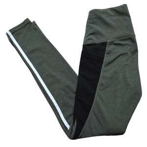 Women's Green and Black Leggings